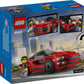 LEGO® City Roter Sportwagen: Rennspaß für Kinder ab 5 – 109 Teile pures Bauvergnügen