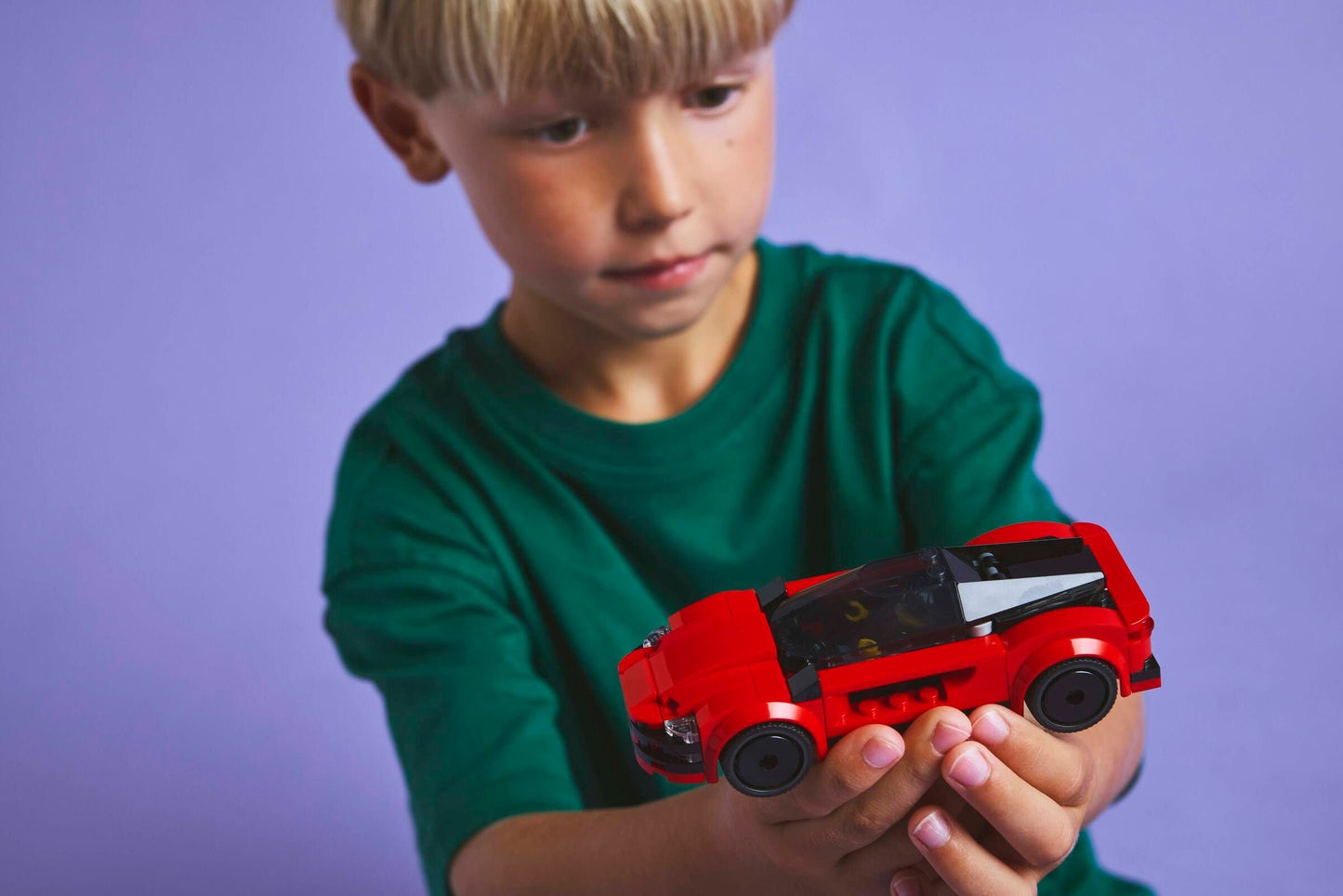 LEGO® City Roter Sportwagen: Rennspaß für Kinder ab 5 – 109 Teile pures Bauvergnügen