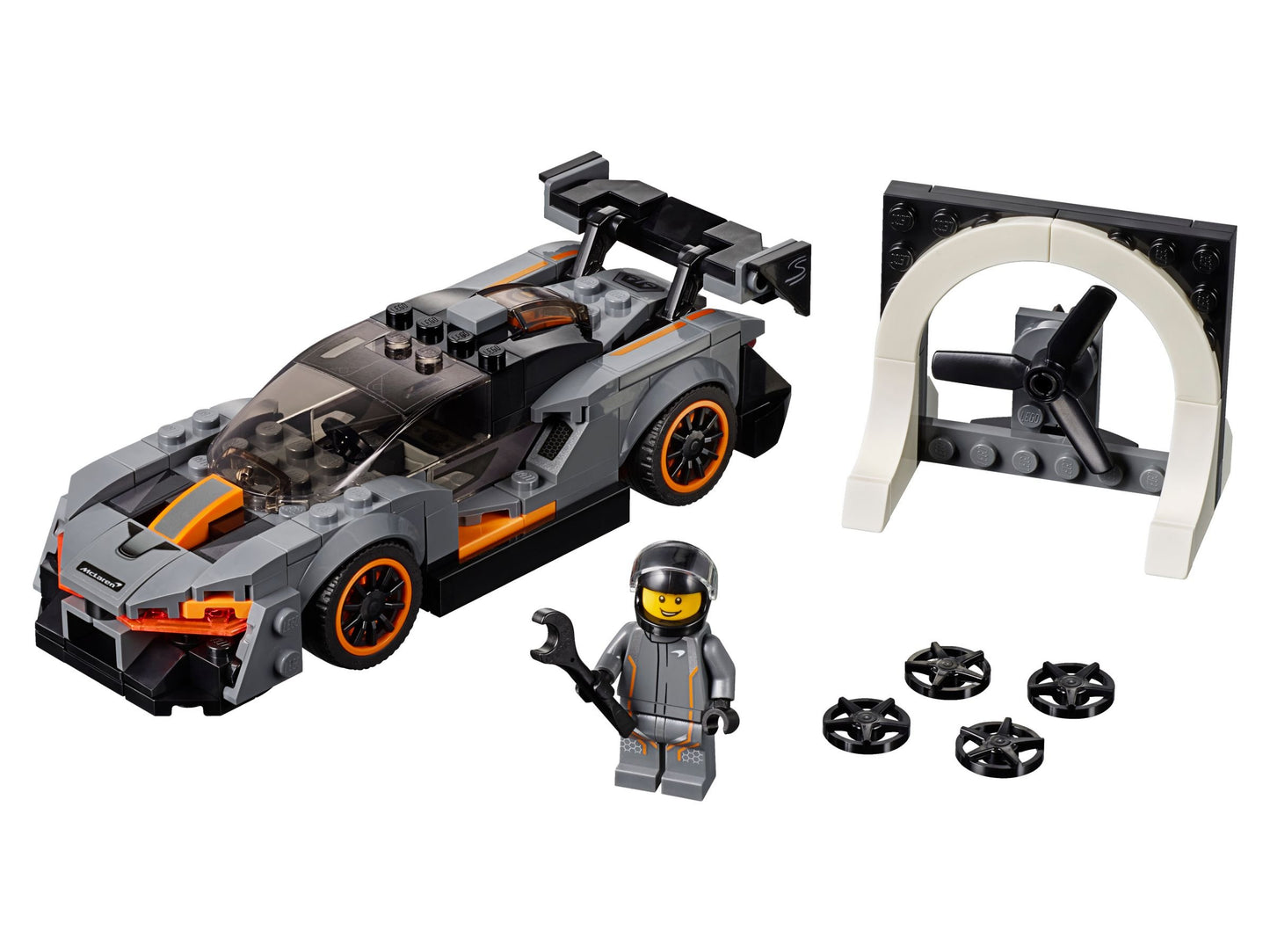 LEGO® Speed Champions McLaren Senna – Ultimatives Supersportwagen-Bauset für Rennfans – 75892, 219 Teile voller Adrenalin