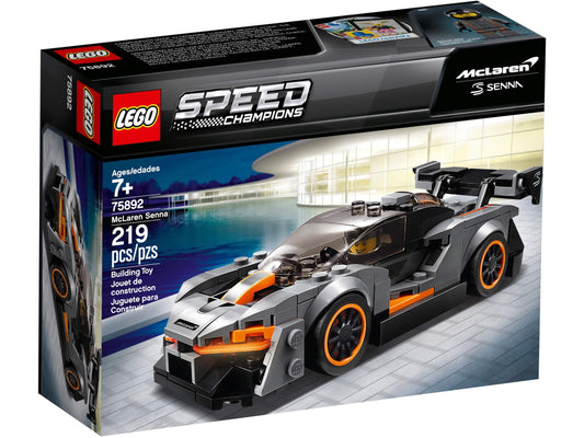 LEGO® Speed Champions McLaren Senna – Ultimatives Supersportwagen-Bauset für Rennfans – 75892, 219 Teile voller Adrenalin