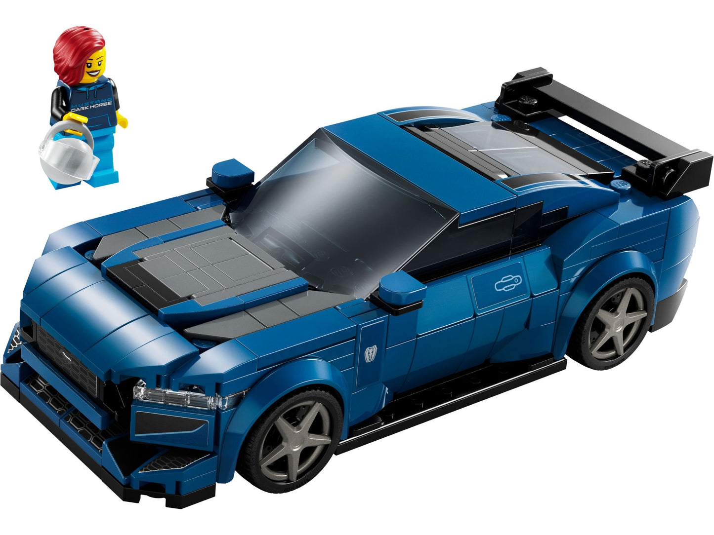 LEGO® Speed Champions Ford Mustang Dark Horse – Ultimatives Sportwagen-Bauerlebnis für Kinder & Sammler ab 9 Jahren | 344 Teile Pure Begeisterung - Set 76920