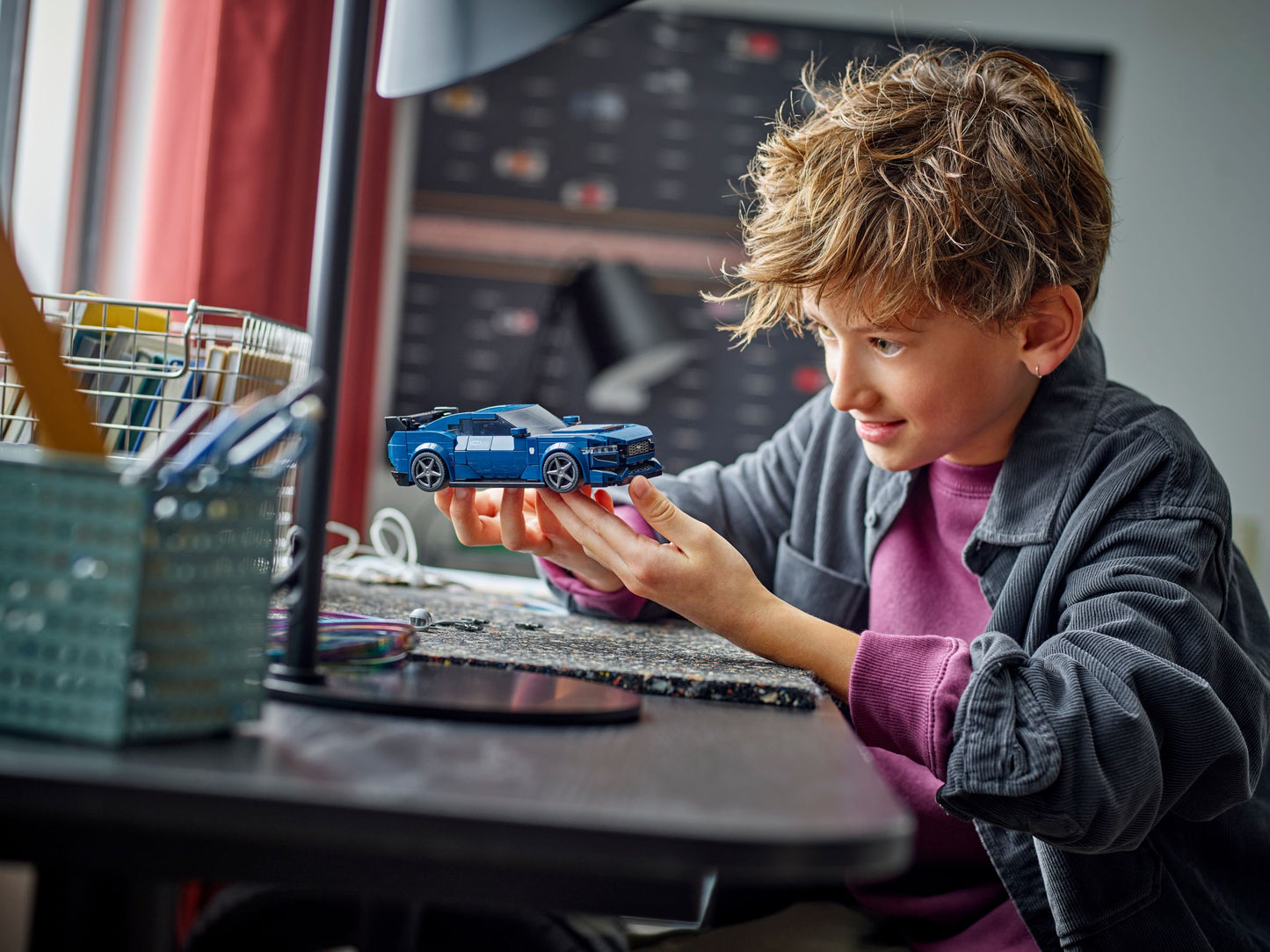 LEGO® Speed Champions Ford Mustang Dark Horse – Ultimatives Sportwagen-Bauerlebnis für Kinder & Sammler ab 9 Jahren | 344 Teile Pure Begeisterung - Set 76920