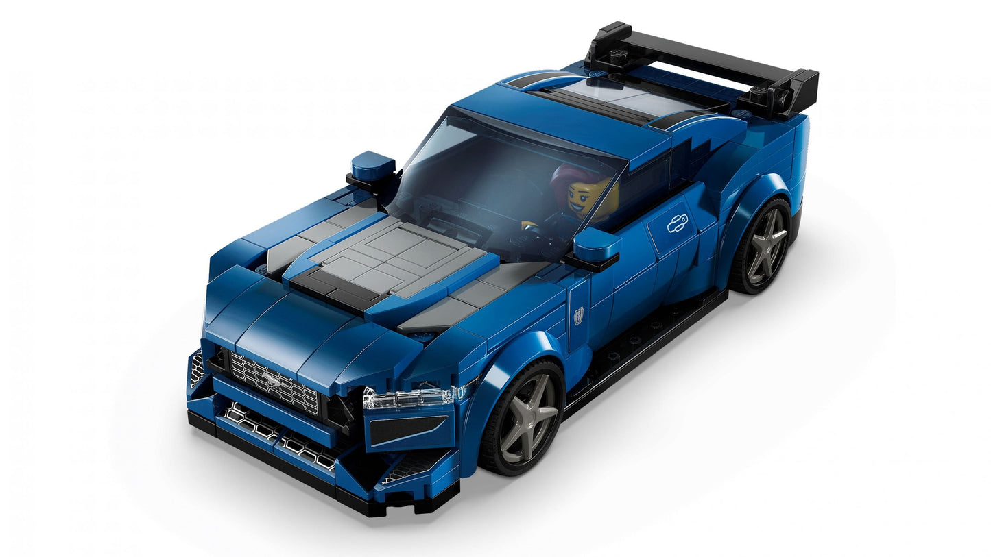 LEGO® Speed Champions Ford Mustang Dark Horse – Ultimatives Sportwagen-Bauerlebnis für Kinder & Sammler ab 9 Jahren | 344 Teile Pure Begeisterung - Set 76920