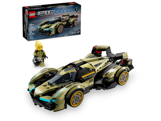 LEGO® Speed Champions Lamborghini Lambo V12 Vision GT – Ultimativer Supersportwagen-Bausatz für Rennleidenschaft & Sammlerfreude – 230 Teile, Set 76923