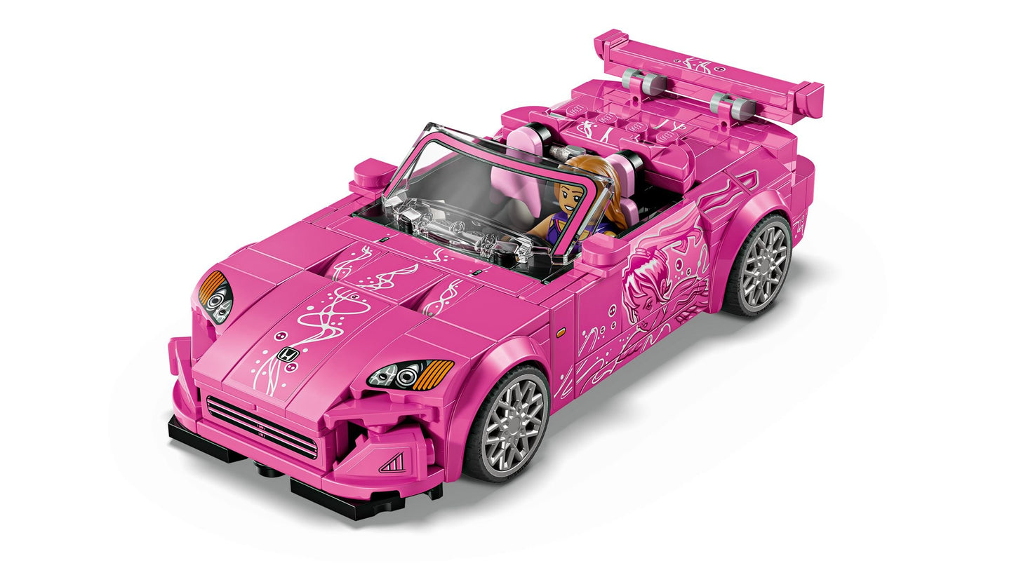 LEGO® Speed Champions Honda S2000 aus 2 Fast 2 Furious – Actionreicher Bauspaß für Fans & Sammler | 300 Teile – Adrenalin pur für dein Regal!