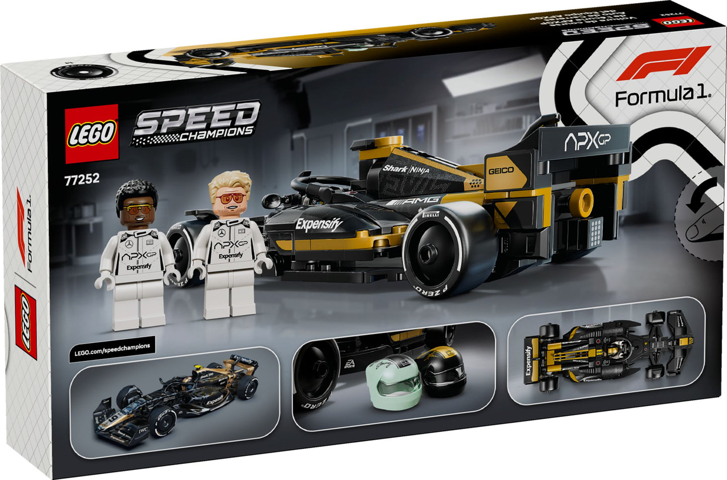 LEGO® Speed Champions 77252 APXGP Team Race Car: F1® Spaß & Sammlerstück | Stein-Experte