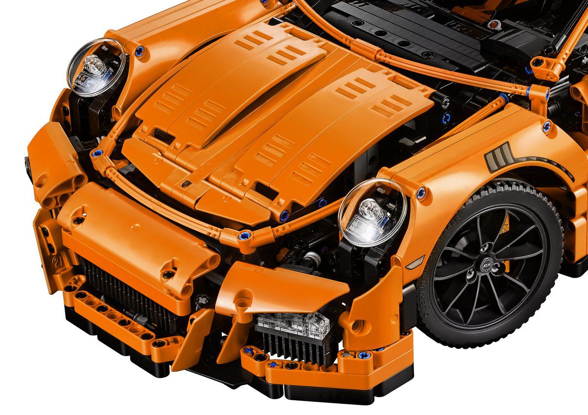 LEGO® Technic Porsche 911 GT3 RS – Exklusives Supercar mit realistischen Details & Sammlerqualität - 42056 2704 Teile