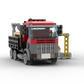 LEGO® LKW mit Ladekran, Paletten & Nummernschild – Baustellenfahrzeug für LEGO City, Transport & Baustelle