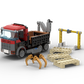 LEGO® LKW mit Ladekran, Paletten & Nummernschild – Baustellenfahrzeug für LEGO City, Transport & Baustelle