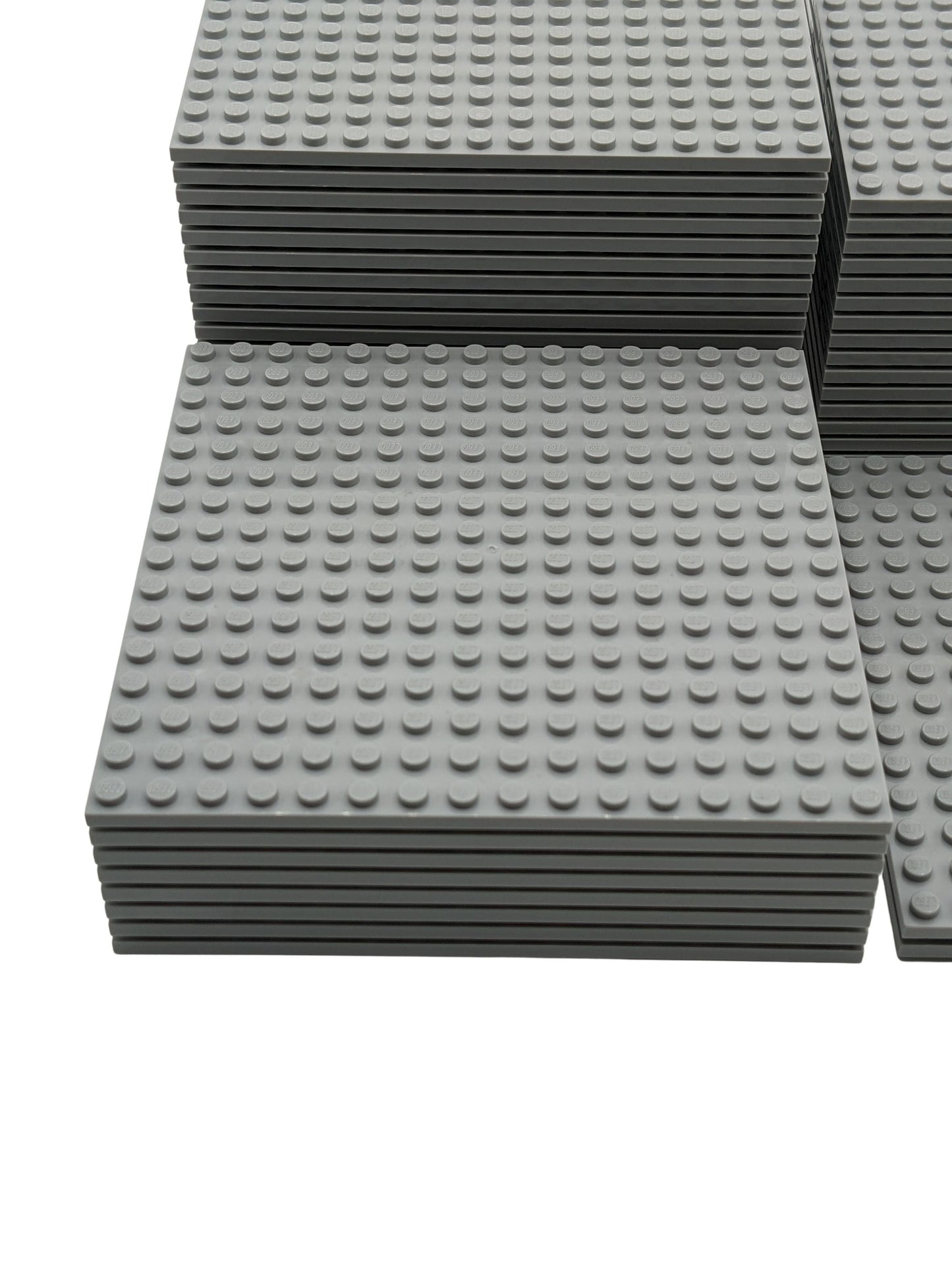 LEGO® 16x16 Platten Bauplatten Hellgrau Beidseitig bebaubar - 91405 NEU! Menge 8x