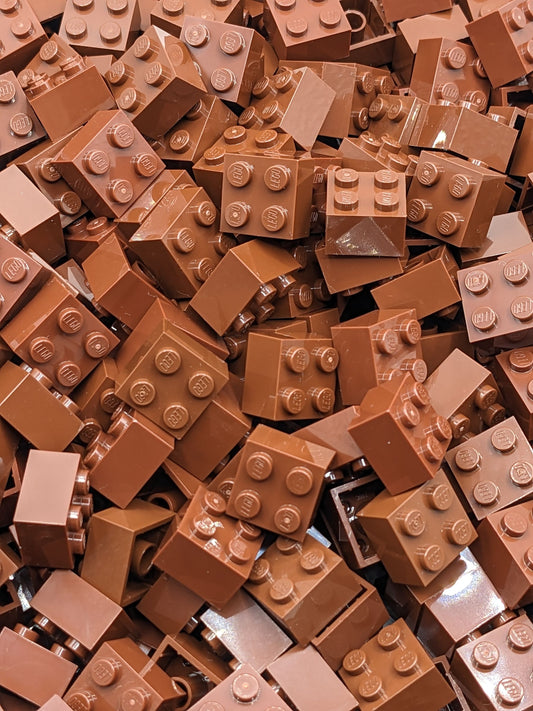 Briques LEGO® 2x2 Hochsteine ​​​​brun rouge - 3003 NOUVEAU ! Quantité 50x 