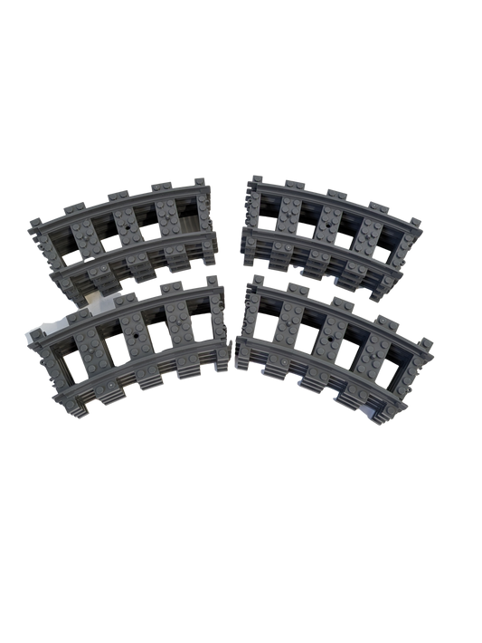 LEGO® LEGO® City Schienen – 16 Kurven für einen vollen Kreis (53400)