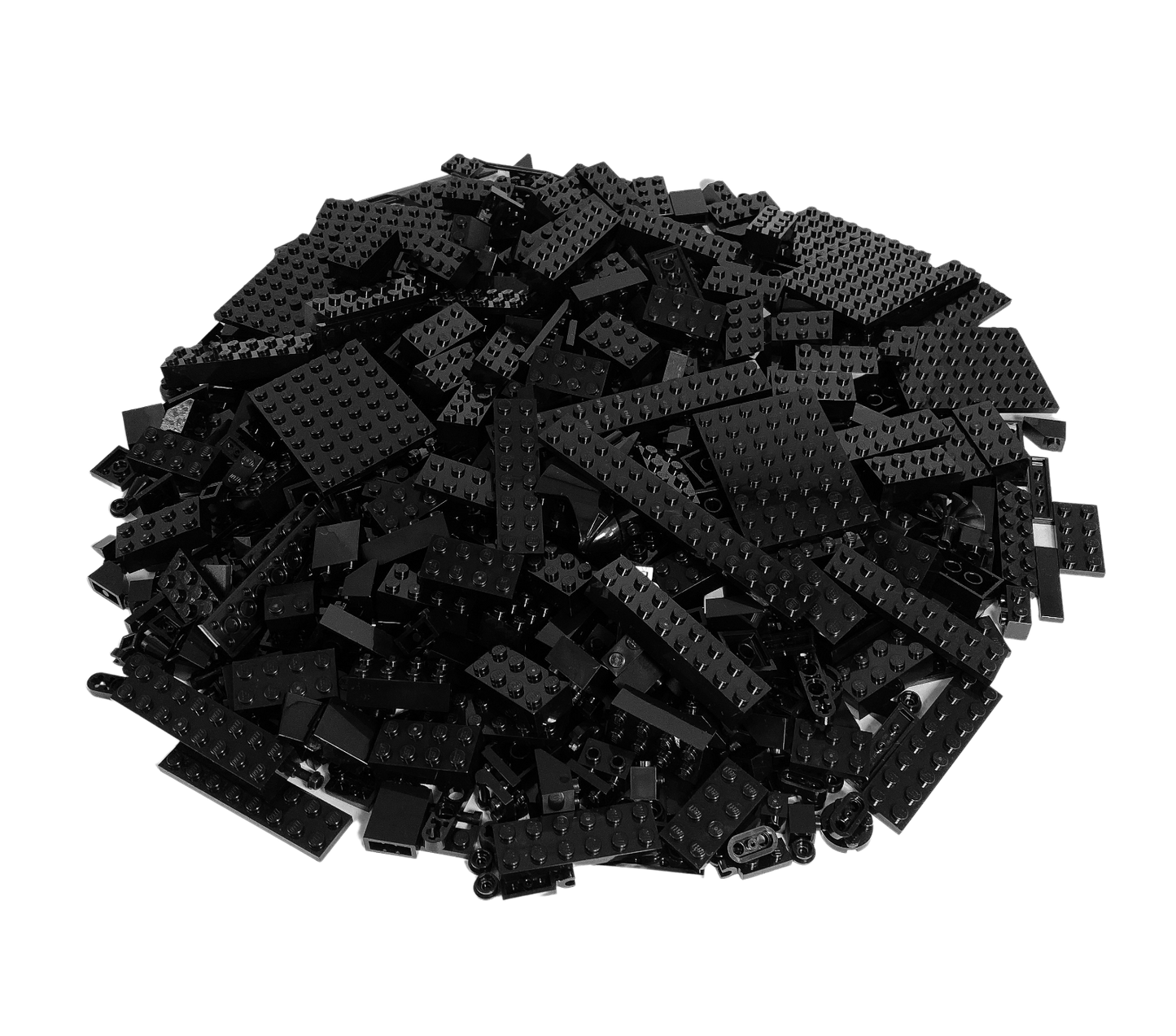 LEGO® Sondersteine Schwarz 100x – Kreativität Entfachen mit Individuellen Mischungen! NEU!