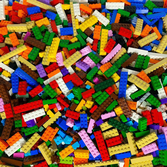 Briques LEGO® Hochsteine ​​​​Colorful Mixed 160 g environ 100 pièces NOUVEAU ! Quantité 100x 