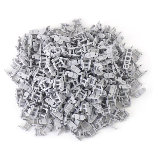 LEGO® Technic Kettenglieder Hellgrau 3711 NEU - Perfekte Traktion für Bagger & Raupen (250x)