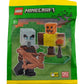 LEGO Minifigur Minecraft Pillager mit Trainingsdummy - 662306 NEU!