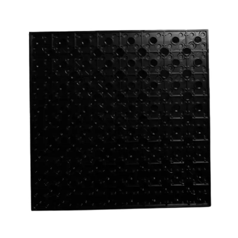 LEGO® 16x16 Platten Bauplatten Schwarz Beidseitig bebaubar - 91405