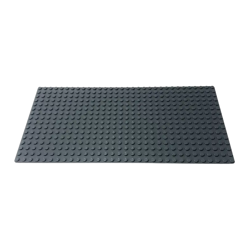 LEGO® 16x32 Grundplatten Bauplatten Dunkelgrau Einseitig bebaubar