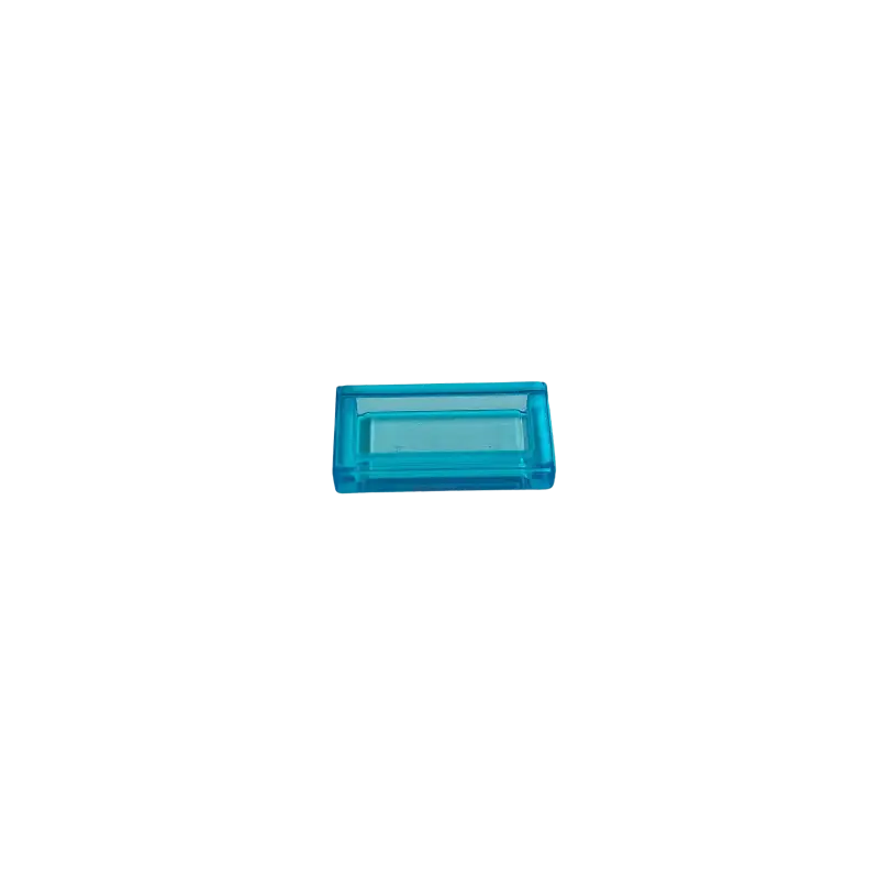 LEGO® 1x2 Fliesen Hellblau Transparent - 3069b NEU! Menge 100x
