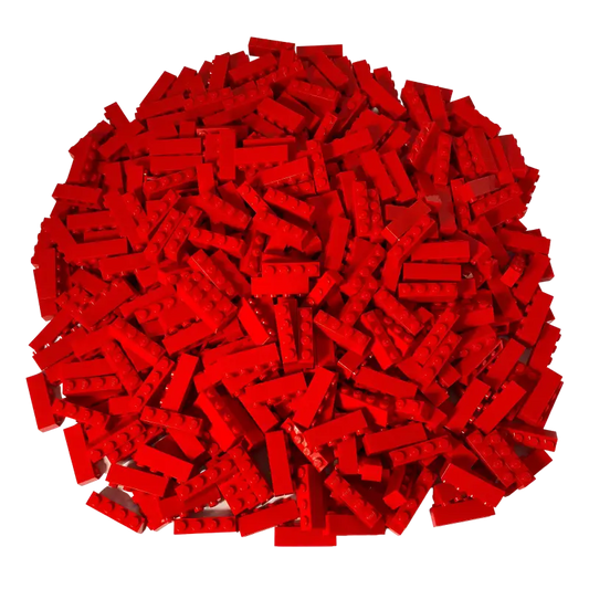 LEGO® 1x4 Steine Hochsteine Rot - 3010 NEU! Menge 100x