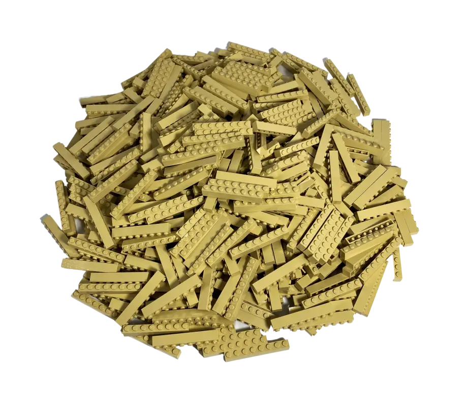 LEGO® 1x8 Steine Hochsteine Hellbeige - 3008 NEU! Menge 50x