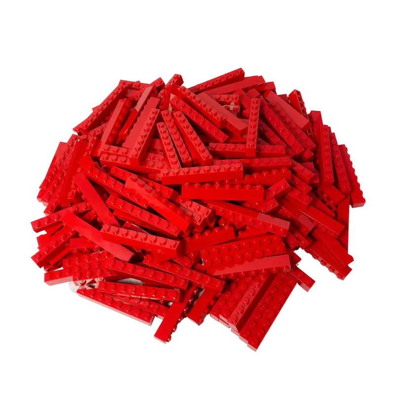 LEGO® 1x8 Steine Hochsteine Rot - 3008 NEU! Menge 50x