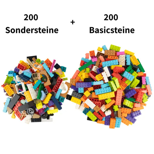 LEGO® Bunte Baustein-Welt: 400-teiliges Kreativ-Set mit 200 Sondersteinen - Entfessle Deine Fantasie! NEU!