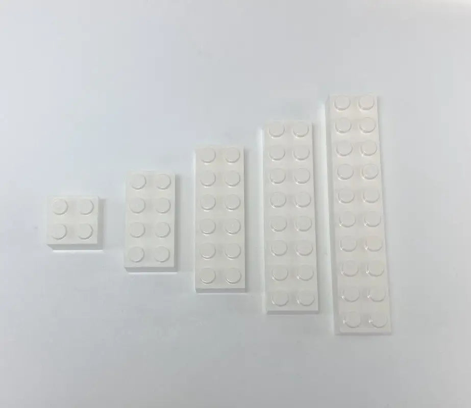 LEGO® 2x2,2x4,2x6 Steine Hochsteine Weiß NEU! Menge 50x