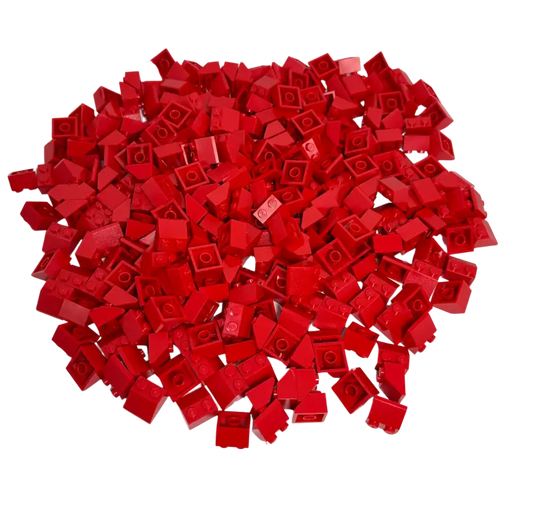 LEGO® 2x2 Dachsteine Dach Rot für - 3039 NEU! Menge 100x