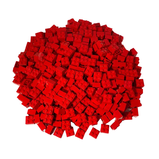 LEGO® 2x2 Steine Hochsteine Rot - 3003 NEU! Menge 100x