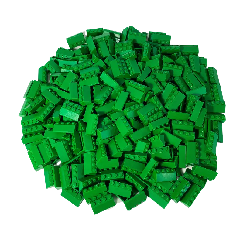 LEGO® 2x4 Dachsteine Dach Grün für - 3037 NEU! Menge 100x