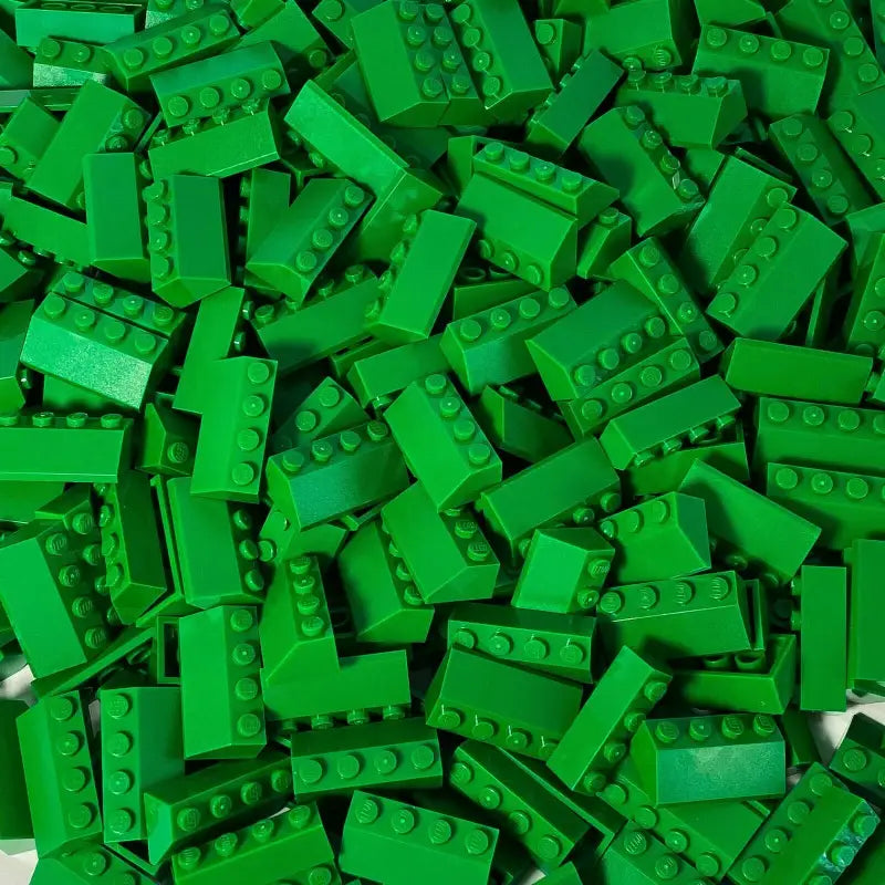 LEGO® 2x4 Dachsteine Dach Grün für - 3037 NEU! Menge 250x