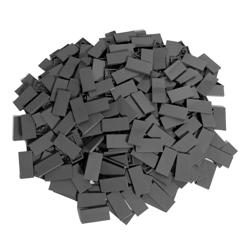 LEGO® 2x4 Fliesen Dunkelgrau - 87079 NEU! Menge 100x