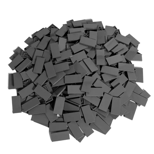 LEGO® 2x4 Fliesen Dunkelgrau - 87079 NEU! | 100er Pack für grenzenlose Kreativität und Stabilität
