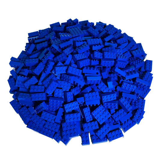 LEGO® 2x4 Steine Hochsteine Blau - 3001