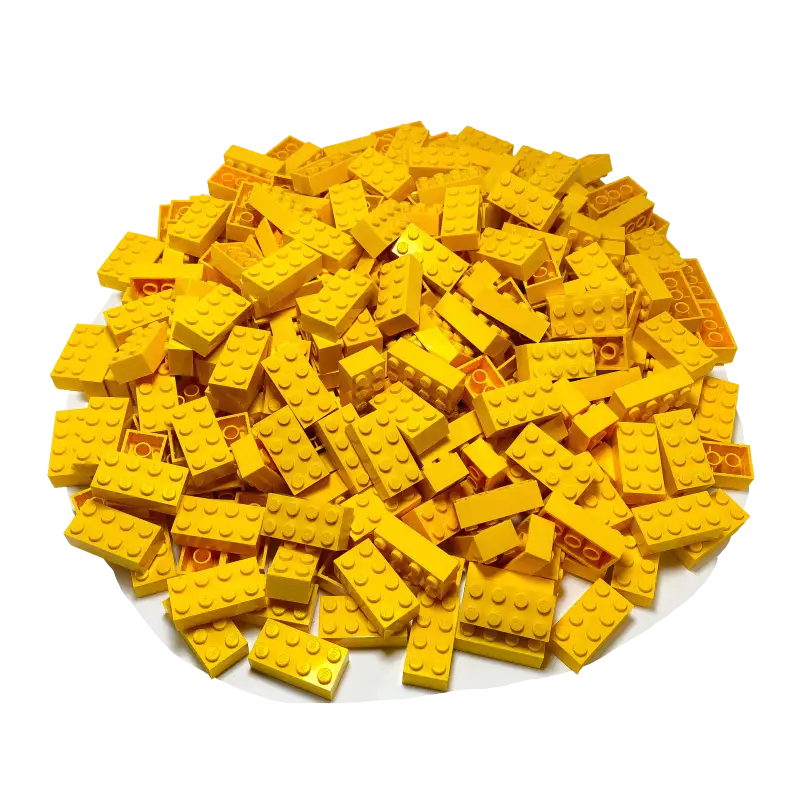 LEGO® 2x4 Steine Hochsteine Gelb - 3001 NEU! Menge 100x