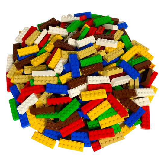 LEGO® 2x6 Steine Hochsteine Bunt Gemischt - 2456 NEU! Menge 100x