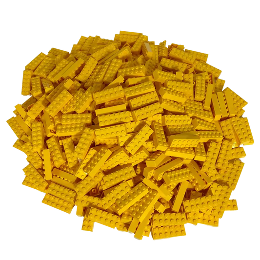 LEGO® 2x6 Steine Hochsteine Gelb - 2456 NEU! Menge 100x