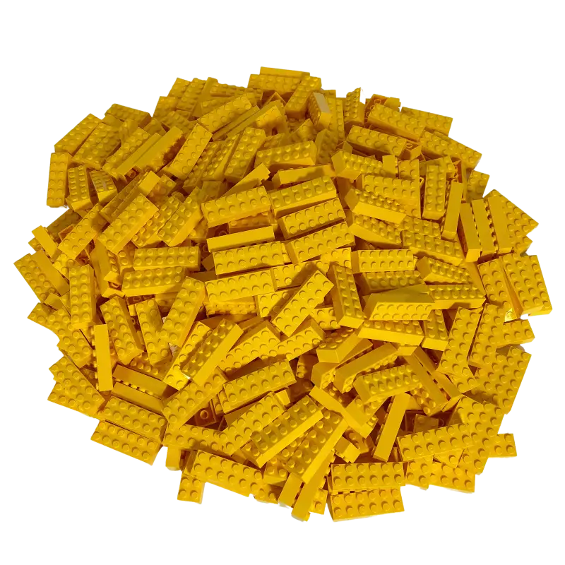 LEGO® 2x6 Steine Hochsteine Gelb - 2456 NEU! Menge 250x