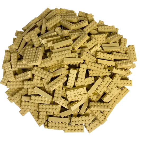 LEGO® 2x6 Steine Hochsteine Hellbeige - 2456 NEU! Menge 250x