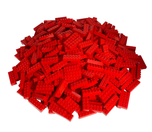 LEGO® 2x6 Steine Hochsteine Rot - 2456 NEU! Menge 250x