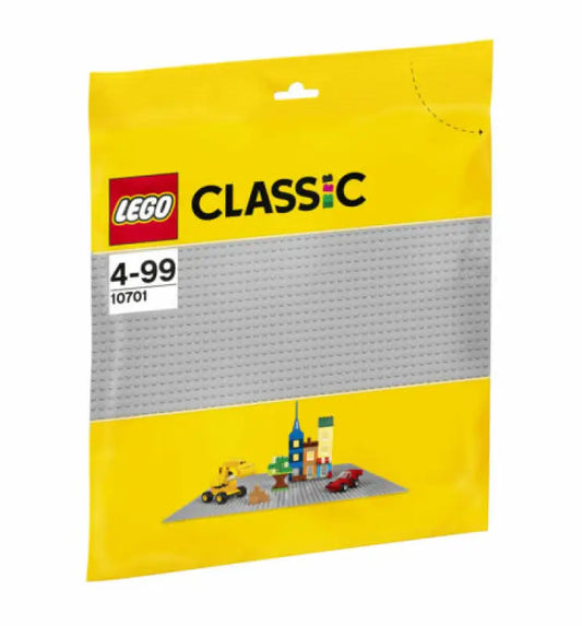 LEGO® Bauplatten 38x38 Hellgrau - Kreative Basis für Bauabenteuer | 2er Set 10701 NEU!