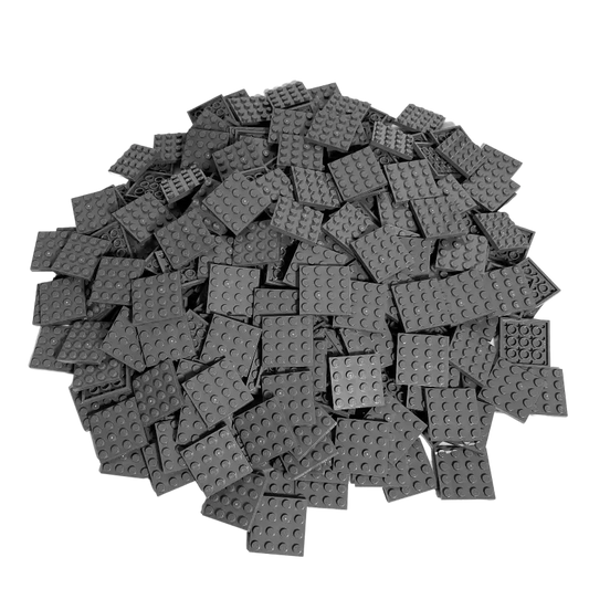LEGO® 4x4 Platten Bauplatten Dunkelgrau NEU! Menge 50x