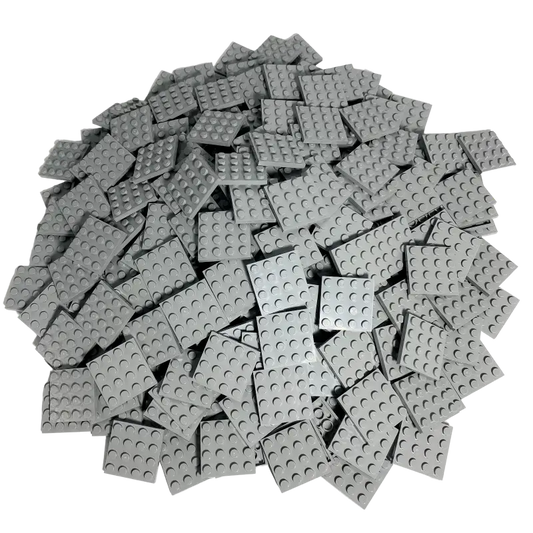 LEGO® 4x4 Platten Bauplatten Hellgrau - 3031 NEU! Menge 100x
