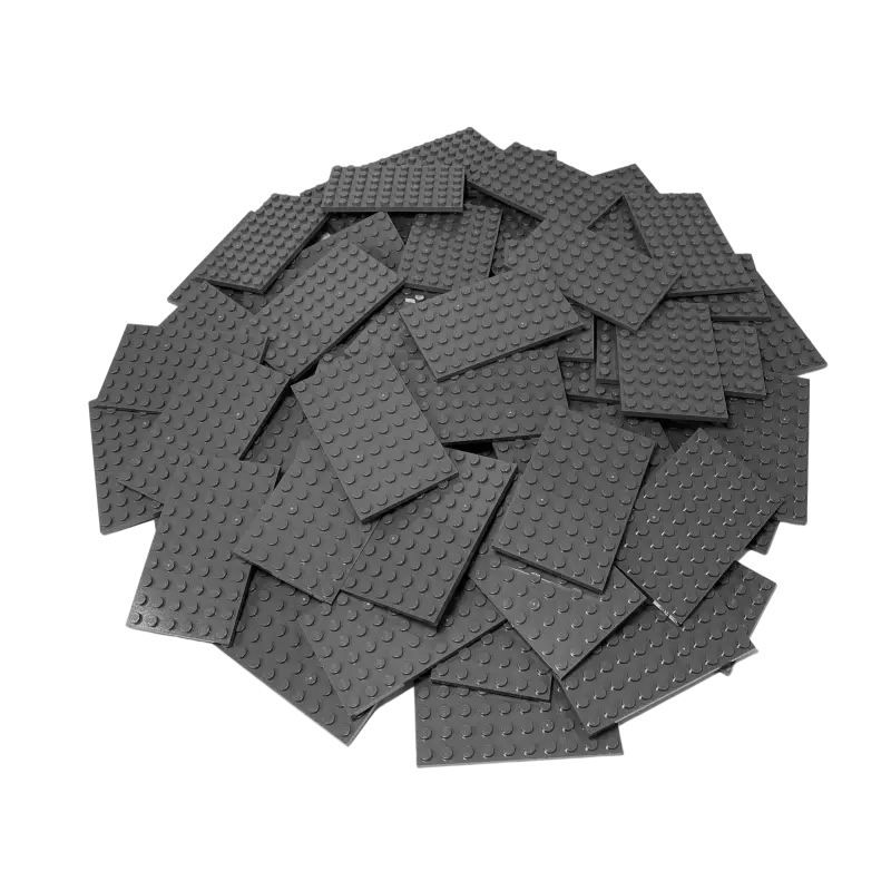 LEGO® 6x10 Platten Bauplatten Dunkelgrau - 3033 NEU! Menge 10x