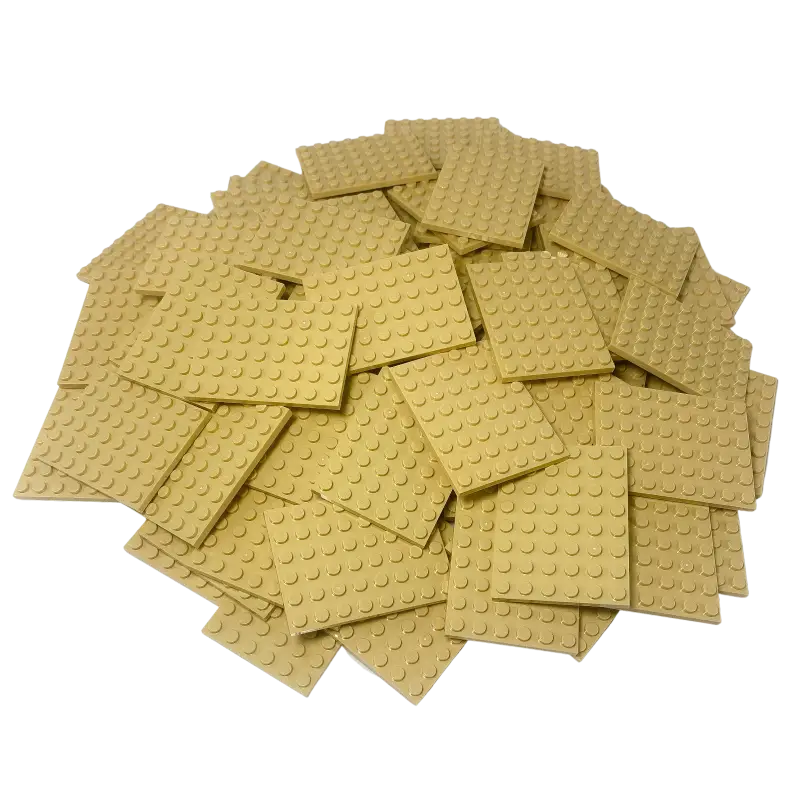 LEGO® 6x8 Platten Bauplatten Hellbeige - 3036 NEU! Menge 25x