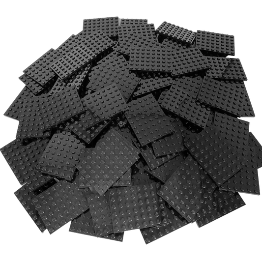 LEGO® 6x8 Platten Bauplatten Schwarz - 3036 NEU! Menge 25x