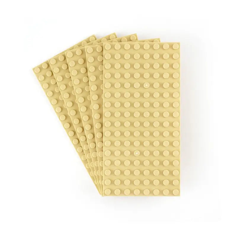 Lego® Bauplatten-Set: 3x 8x16 Hellbeige Platten - Kreative Basis für Ihre Meisterwerke! NEU!
