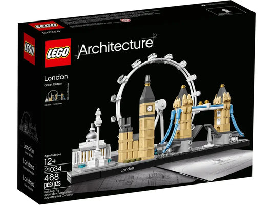 LEGO® Architecture London 21034 NEU! – Erschaffe Dein eigenes urbanes Meisterwerk mit 468 Teilen!