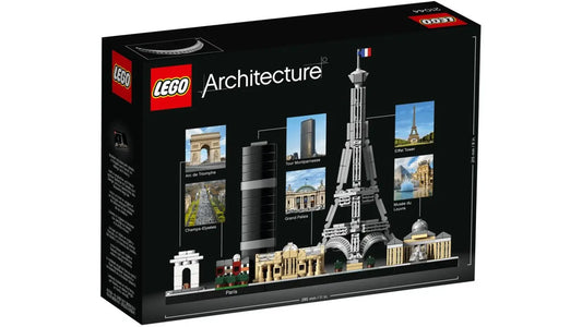 LEGO® Architecture Paris - 21044 NEU! | Entdecke die Magie der Pariser Skyline – 649 Teile voller Geschichte & Eleganz!